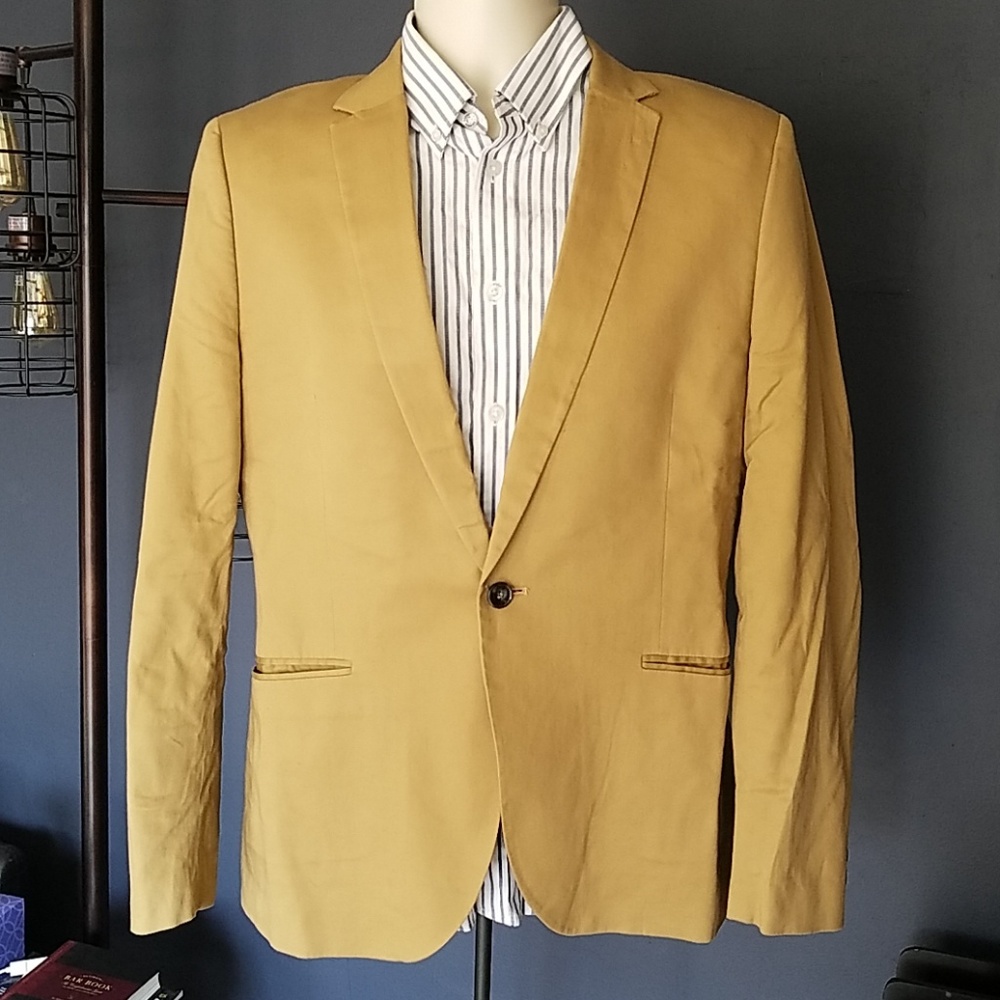 H&M khaki dress jacket
